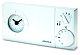 Raumthermostat AP, 1We,16A, Ana/uhr Wo,5-30�,Lampe,Absenkung