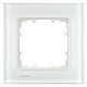 DELTA miro Rahmen 1-fach Echtmaterial Glas kristallgr�n Abme