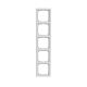 Abdeckrahmen 5-fach studiowei�matt - future linear