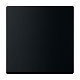 Wippe 1-fach f�r Schalter/Taster schwarz matt - Plattform 63