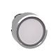 Leuchtdrucktaster FrontelementXB4, Metall, 22mm, ws, tast,
