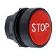 Drucktaster Frontelement XB5,Kunststoff, 22mm, rot, STOP, t