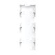 Aufputz-Geh�use 3-fach alpinwei� - Busch-balance�SI