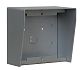 Aufputzgeh�use mit Regendach f�r T�rstation Gr��e 1 136x134x
