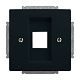 Zentralscheibe Modular-Jack-Einsatz 1-fach anthrazit - Platt