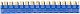 Verbindungsbr�cke, blau, f�r Serie 93/39, 16-polig