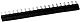 Verbindungsbr�cke, schwarz, 20-polig. 36 A-250 V, f�r Fassun