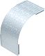 Deckel f�r Vertikalbogen 90� fallend B100mm Stahl bandverzin