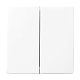 Smart Switch 2-fach Wippe studiowei� - Plattform 63