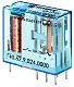 Steck-/Printrelais, 2 W f�r 10A, Spule 24VDC, sensitiv