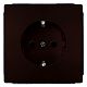 DELTA style SCHUKO-Steckdose mit erh�htem Ber�hrungsschutz,