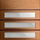 Ruftastenmodul 3f System 106 Bronze
