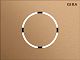 Frontpl. T�rstationsmodul System 106 Bronze