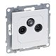SEANO Durchgangsdose TV-R-SATf�r HD-TV in der Farbausf�hrun