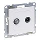 SEANO Einzeldose TV-SAT f�r 2Kabel und HD-TV in der Farbe U