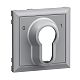SEANO Abdeckung f�r DIN-Schl�sselschalter 0 1, Farbe: Alum