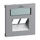 SEANO Abdeckung 2x RJ45 f�r Datendosen Fremdfabrikate, Farbe