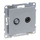 SEANO Einzeldose TV-SAT f�r 2Kabel und HD-TV in der Farbe A