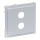 SEANO Abdeckung Lautsprecher 1-fach mit 4 mm-Buchse, Farbe: