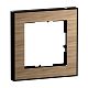 SEANO+ 1-fach Rahmen mit Echtmaterialoberfl�che, Farbausf�hr