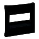 SEANO Abdeckung RJ45 f�r 1- und 2-fach Datendosen, Farbe: Sc