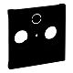 SEANO Abdeckung TV-R-SAT f�r Fremdfabrikate, Farbausf�hrung: