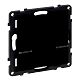 Seano with Netatmo Wandsender2-Fach Farbe: Schwarz