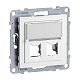 SEANO 2-fach Adapter f�r Systimax Datendosen, Farbausf�hrung