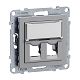 SEANO 2-fach Adapter f�r Systimax Datendosen, Farbausf�hrung