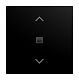 Abdeckung f�r Keypad 1-fach mit Symbol Jalousie/Pfeile schwa
