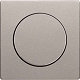 Q.x Zentralst�ck f�r Drehdimmer alu samt