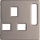 Q.x Zentralst�ck f�r British Standard SD abschaltbar,