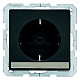 Q.x SSD mit Schriftleiste erh.Ber�hrungsschutz, anthrazit