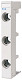 Neozed-Reitersockel D02 63A 3PSS60