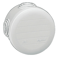 Abzweigdose Plexo, Rund, D=70xTiefe 45 mm, IP 55, 4 Membran