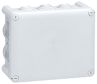 Abzweigdose Plexo, 180 x 140 x86 mm (HxBxT), IP 55, 10 Memb