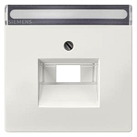 Delta Syle UAE-Abdeckplatte+Schild tws SIEMENS LP 5TG1395