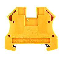 Schutzleiter-Reihenklemme, Schraubanschl, 10mm, 800V, grn/