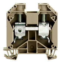 Durchgangs-Reihenklemme, Schraubanschl, 35mm, 1000V, 125A