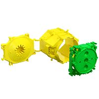 Betonbau B1 Gerte-Verbindungsdose Einbau.  60 mm