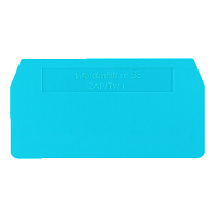 Trennwand (Klemmen), Abschluss- und Zwischenplatte, 59.5x30.