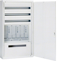 HAGER ZW313W-TK AP-Zaehlerverteiler SKI 3Z/3R Tirol/Kaernten H1326xB747xT250mm