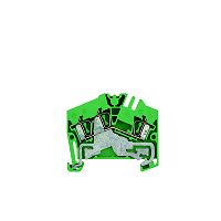 Schutzleiter-Reihenklemme, Zugfederanschluss, 2.5mm, 800V,