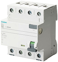 Siemens 5SV3344-6LB01 FI-Schutzschalter, 4P, TYP-A, 40A, 30mA, G