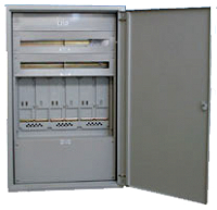 UMZV3-N13/TN UP-Zhlerverteiler EVU N Netz fr TN-Netz, auen B796xH1414xT245mm