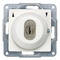 Siemens 5TA7662 Delta Plus Jalousieschalter Schalter UP 1P titan