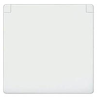 Siemens Delta I-System Abdeckplatte+Deckel elektrowei 5UH1205