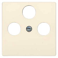Siemens Delta I-System Abdeckplatte TV/RF/SAT elektrowei 5TG252