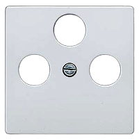 Siemens 5TG1252-2 Delta I-System Abdeckung TV/RF/SAT aluminiumet