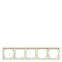 SIEMENS 5TG1325 DELTA STYLE RAHMEN 5FACH TWS